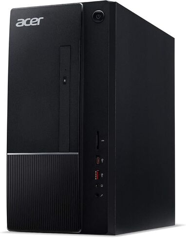 Acer Aspire TC-865-UR15 Desktop, 9th Gen Intel Core i5-9400, 8GB DDR4, 512GB SSD, 8X DVD, 802.11ac WiFi, USB 3.1 Type C, Windows 10 Home in Saudi Arabia