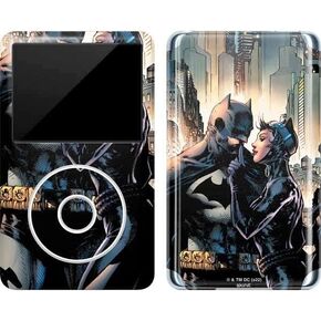 Skinit Decal MP3 Player Skin Compatible with iPod Classic (6th Gen) 80GB - Officially Licensed Warner Bros Batman and Catwoman Design