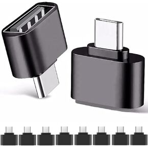 USB-C Female to USB 3.0 Male Adapter (2Pack) Compatible with Your Bose QuietComfort Multi use converting add Functions Such as Keyboard,Thumb Drives,mice,etc.(Black)