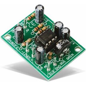 Velleman K1803 Universal Mono Pre-Amplifier Kit, Multi-Colour