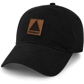 Chowdaheadz Fenway Leather Patch Dad Hat