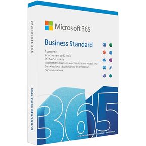 M365 BUS STANDARD RETAIL FRENCH EUROZONE SUBSCR 1YR MEDIALESS P8