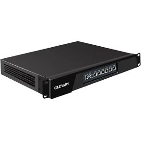 1U N100 أجهزة جدار الحماية ، 6 X I226V 2.5GBE LAN ROUTER PC ، DDR5 8GB RAM 64GB SSD ، 19inch Network Rackmount Appliance ، AES-NI ، Opnsens