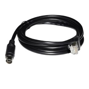 RJ45 to Mini Din 8P MD8 Male Connector RS422 Programming Communication Cable(3metres)