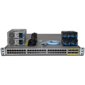 Cisco Nexus N3K-C3172TQ-10GT 48 Port Switch w/ Dual Power (Renewed)
