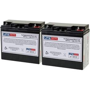 UPS Battery Center 12V 18Ah Compatible - Replacement Battery Set for PR1500LCD