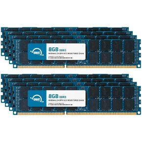 OWC 16GB (2x8GB) DDR3 1600 PC3-12800 CL11 1Rx4 240-pin 1.5V ECC Registered RDIMM Memory RAM Module Upgrade Kit for Select Workstations or Servers