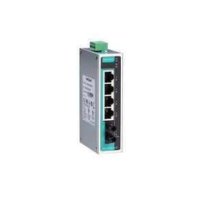 Moxa EDS-205A-M-ST مفتاح Ethernet Ungened مع منافذ 4 × 10/100BASETX ، و 1 × 100 BASEFX منفذ متعدد الأوضاع مع موصل ST ، -10 إلى 60 درجة مئوية درجة حرارة التشغيل.