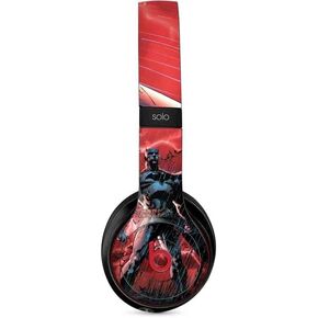 Skinit Decal Audio Skin Compatible with Beats Solo 2 Wireless - Officially Licensed Warner Bros Batman Red Sky Design