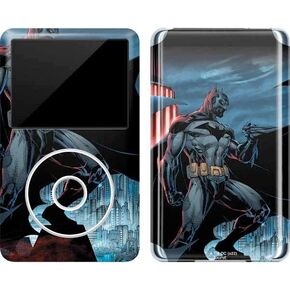 Skinit Decal MP3 Player Skin Compatible with iPod Classic (6th Gen) 80GB - Officially Licensed Warner Bros Batman Clenched Fist Design