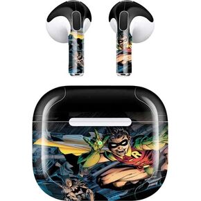 Skinit Decal Audio Skin Compatible with Apple AirPods (3rd Gen, 2021) - Officially Licensed Warner Bros Batman and Robin Design