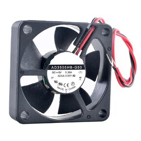 AD3505HB-G50 High-Speed Micro Cooling Fan 35mm X 3.5cm Dual Ball Bearing Fan DC5V 0.20A for Router Power Supply