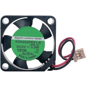 1PCS KD0502PEV1-8 مروحة التبريد الدقيقة 25 مم 2.5 سم الحجم 25x25x7mm DC5V 0.8W 2 دبوس المحمل المغناطيسي للموجه لجهاز التوجيه in Kuwait