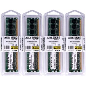 مجموعة A-Tech 32GB (4 × 8 جيجا بايت) لـ HP Compaq Elite 8200 Minitower Microtower عامل صغير. DIMM DDR3 NONCC PC3-10600 1333MHz ذاكرة ذاكرة الوصول العشوائي.
