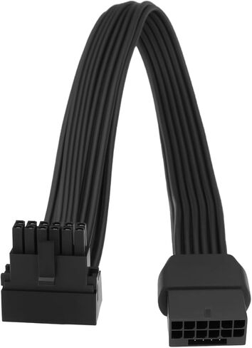 16 PIN 12+4 ذكر إلى أنثى PCI-E 5.0 محول 90 درجة لبطاقة الرسوم GPU متوافقة مع RTX 4090 4080 3090 TI 16AWG 12VHPWR 600W ، النوع ب in Kuwait