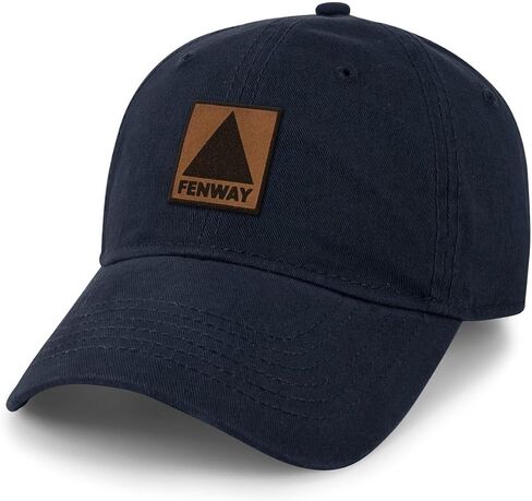 Chowdaheadz Fenway Leather Patch Dad Hat in Saudi Arabia