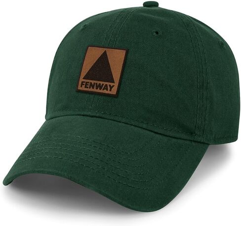 Chowdaheadz Fenway Leather Patch Dad Hat in Saudi Arabia