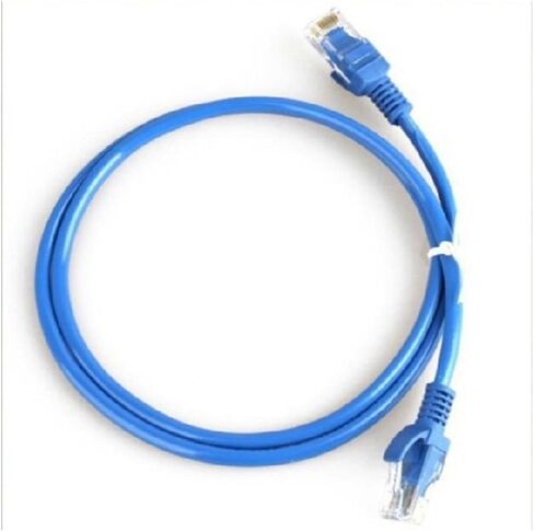 0.8/1.2M CAT5e RJ45 Ethernet Cables 8Pin Connector Ethernet Internet Network Cable Cord Wire Line Blue Rj45 LAN CAT5e(0.8m) in Saudi Arabia