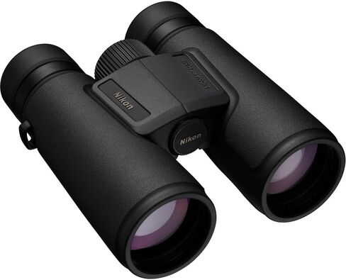 Nikon Monarch M5 8x42 Binocular, Waterproof, fogproof, Rubber-Armored Binocular with ED Glass, Long Eye Relief (Black) + Cleaning Kit-7 in 1 + Neck Strap (SLR/Video) + Pro Sling Backpack in Saudi Arabia
