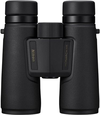 Nikon Monarch M5 8x42 Binocular, Waterproof, fogproof, Rubber-Armored Binocular with ED Glass, Long Eye Relief (Black) + Cleaning Kit-7 in 1 + Neck Strap (SLR/Video) + Pro Sling Backpack in Saudi Arabia