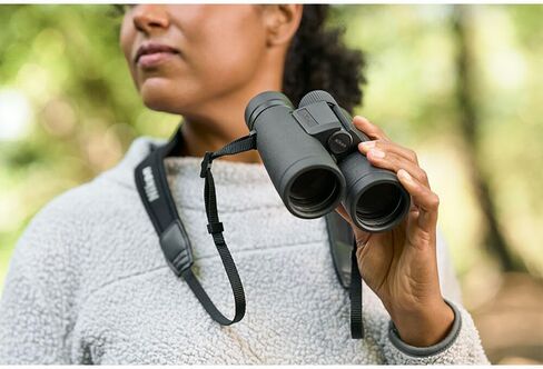Nikon Monarch M5 8x42 Binocular, Waterproof, fogproof, Rubber-Armored Binocular with ED Glass, Long Eye Relief (Black) + Cleaning Kit-7 in 1 + Neck Strap (SLR/Video) + Pro Sling Backpack in Saudi Arabia