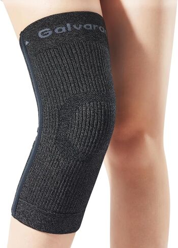 Galvaran Compression Knee Brace for Women & Men – Knee Support Sleeve for ACL, MCL, Meniscus Pain Relief, Joint Swelling & Injury Recovery | Skin-Friendly Anti-Slip Design | Daily Use & Sports in Saudi Arabia