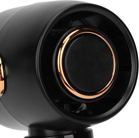 شاشة رقمية ذكية محمولة مروحة مروحة صامتة صامتة صغيرة التوربينات مروحة الجيب المحمولة USB Electric Fan لسطح المكتب (أسود) in Kuwait