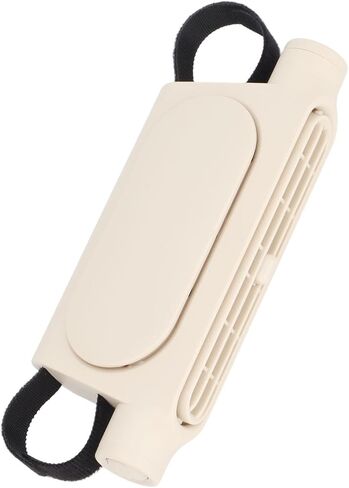 USB Backseat Car Fan 3 Wind Speeds Powerful Recirculating Air Low Noise Car Cooling Fan for Backseat SUV RV (Beige) in Kuwait
