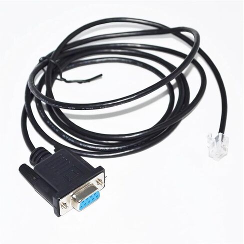 RS232 DB9 D-SUB 9 PIN إلى RJ11 RJ12 6P4C كابل وحدة التحكم التسلسلية لـ LS DIGITAL STEPPING DRIVE DM882S DMA882S 3DM580 3DM2283 (5M) in Kuwait