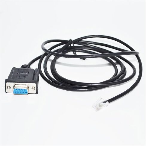 RS232 DB9 D-SUB 9 PIN إلى RJ11 RJ12 6P4C كابل وحدة التحكم التسلسلية لـ LS DIGITAL STEPPING DRIVE DM882S DMA882S 3DM580 3DM2283 (5M) in Kuwait