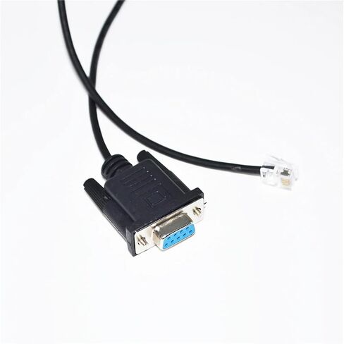 RS232 DB9 D-SUB 9 PIN إلى RJ11 RJ12 6P4C كابل وحدة التحكم التسلسلية لـ LS DIGITAL STEPPING DRIVE DM882S DMA882S 3DM580 3DM2283 (5M) in Kuwait