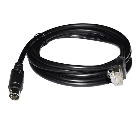 RJ45 to Mini Din 8P MD8 Male Connector RS422 Programming Communication Cable(3metres) in Kuwait