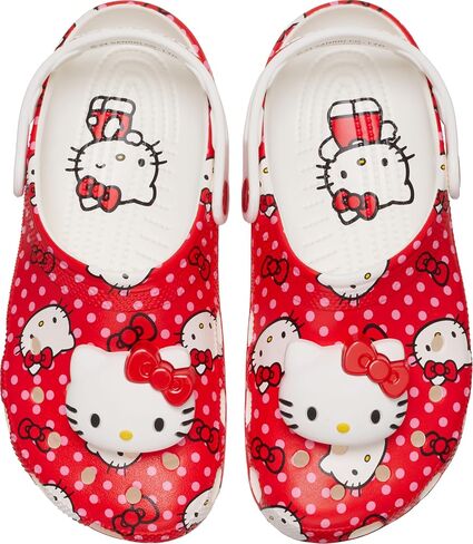 Crocs Unisex Adult Classic Hello Kitty Clog, White, 9 Men/11 Women in Saudi Arabia