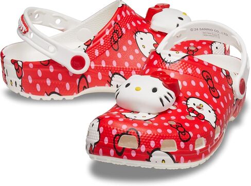 Crocs Unisex Adult Classic Hello Kitty Clog, White, 9 Men/11 Women in Saudi Arabia