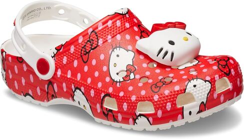Crocs Unisex Adult Classic Hello Kitty Clog, White, 9 Men/11 Women in Saudi Arabia