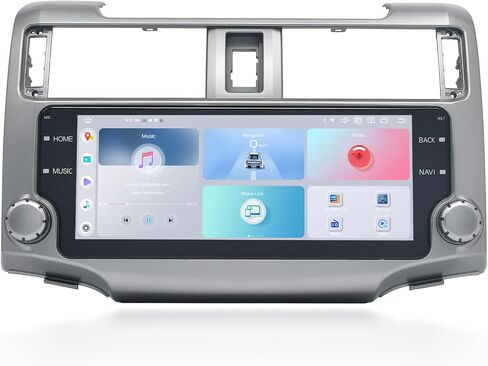 ROADANVI X12 10.25 "Stereo Car toyota 4runner 2010-2019 Wireless Carplay Android Auto 4G LTE Car Radio 2K 1920 × 720 Qled Touch Head Unit Android 12 GPS Mavigation in Kuwait