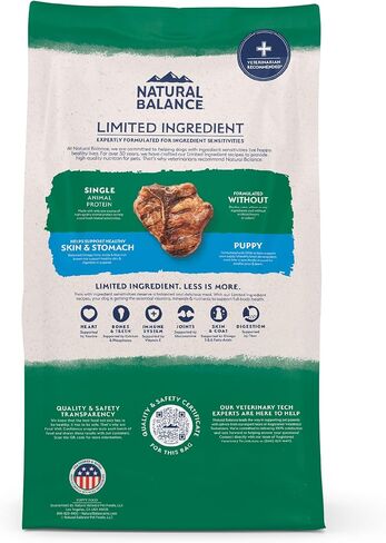 Natural Balance Limited Ingredient, Lamb & Brown Rice, 4 lb in Kuwait