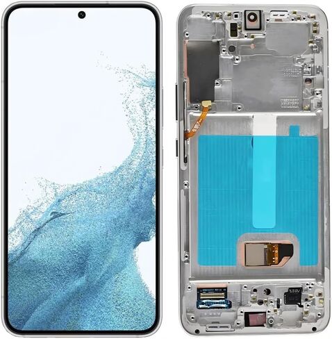 OLED Galaxy S22 Plus Screen Replacement for Samsung S22PLUS 5G Display Touch Screen Digitizer Assembly SM-S906U SM-S906U1 SM-S906B LCD Support Fingerprint (with Black Frame+Tools) in Kuwait
