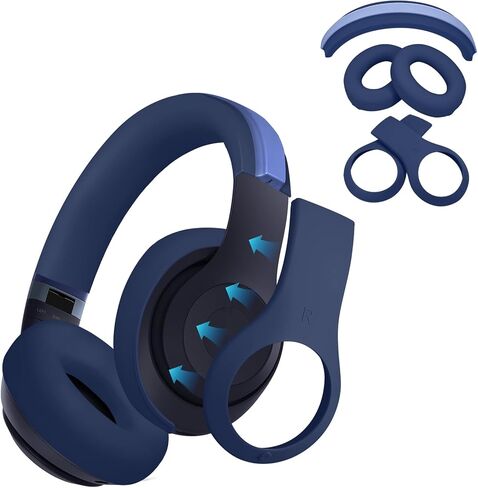 【3 في 1】 غلاف حالة السيليكون Pro Studio Pro وغطاء غطاء/غطاء أذن/غلاف أذن/قذيفة لبرنامج Beats Studio Pro ، ملحقات واقي السيليكون الناعم الاستوديو Pro (بني عميق) in Kuwait
