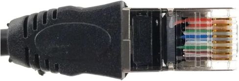 RJ45 Cable Male to Female Screw Panel Ethernet LAN Network Shield 90 Degree Right Angle Extension Cable 0. 0.6m 1m 1.5m (Angle 0.6m) in Saudi Arabia