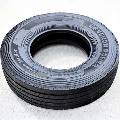 Venom Power Primo Hauler All Steel Heavy Duty Premium Trailer Radial Tire-ST235/85R16 235/85/16 235/85-16 132/127M Load Range G LRG 14-Ply BSW Black Side Wall in Saudi Arabia