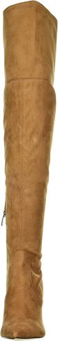 Nine West Women's DASER Over-The-Knee Boot, Black Patent, 7.5 in Saudi Arabia