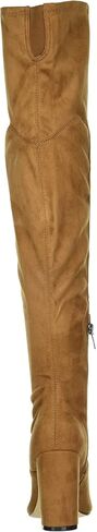 Nine West Women's DASER Over-The-Knee Boot, Black Patent, 7.5 in Saudi Arabia