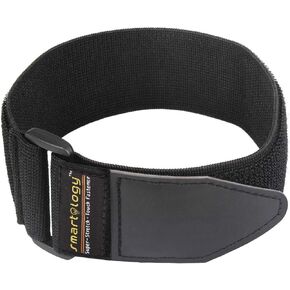 Smartology Cinch Straps 2" x 18" (6 Pack) Hook and Loop Elastic Straps for Bicycle, Truck, Boat and More, Extension Cords, Ropes, Hoses Organizer, Garage and RV Storage