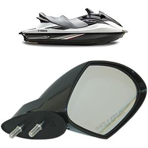 Compatible with Yamaha WaveRunner VX Mirror Right Hand Side RH Black VX110 Deluxe Sport Cruiser F1S-U596C-10-00