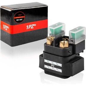 1PZ RS1-Y01 Starter Solenoid Relay Replacement for Yamaha Grizzly 350 400 450 660 2002-2014 Kodiak Big Bear 400 2000-2012 4SV-81940-12-00