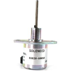 E6820-60011 E6850-60011 E6850-60012 Fuel Shut Off Solenoid for Kioti Tractor CK25 CK27 CK30 DK35 DK40 CK2510F CK2610 Stop Solenoid Valve Engine Excavator