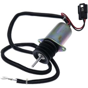 Solarhome AM124379 AM124377 Fuel Shutoff Solenoid Compatible With John Deere 655 755 756 855 856 955 F915 F935 4475 5575 6675 7775 in Saudi Arabia