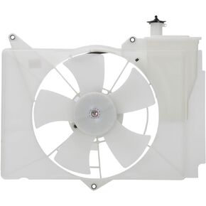 TYC 620790 Cooling Fan Assembly Compatible with 2000-2005 Toyota Echo , Black