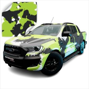 3M Printed Camo Patterns | CW Vinyl Film Car Wrap Series | CW2634M-G-54-3M (Mini Style - Gloss Finish) | (Sample (3in x 5in))
